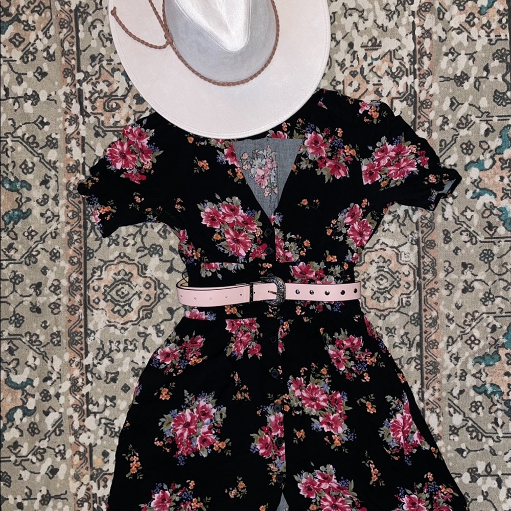 Flowered sundress